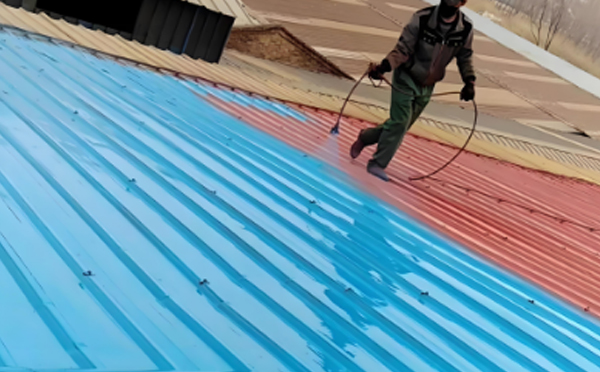 青湖路街道彩钢房翻新